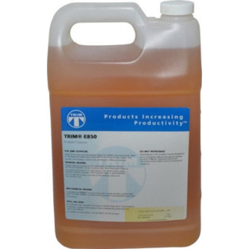 Master Fluid Solutions TRIM E850 1 Gal Bottle Cutting & Grinding Fluid Water Soluble, For Use on Ferrous Metals, Nonferrous Metals, Stainless Steel, Steel E850/1 – 72761679