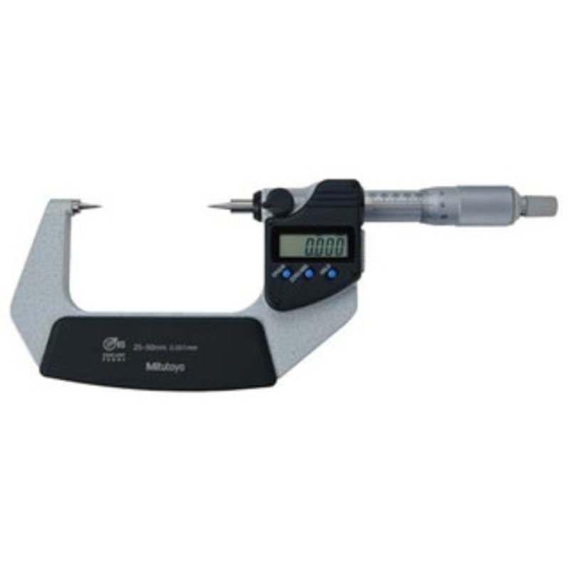 Mitutoyo Digital Point Micrometer, 0-25mm – 342-261-30