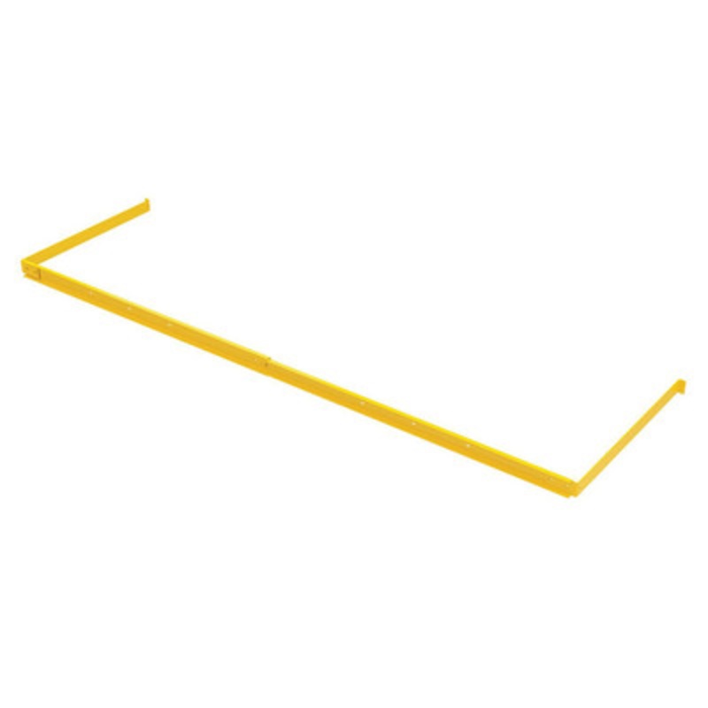 Steel Adjustable Pallet Guide Stop, Yellow