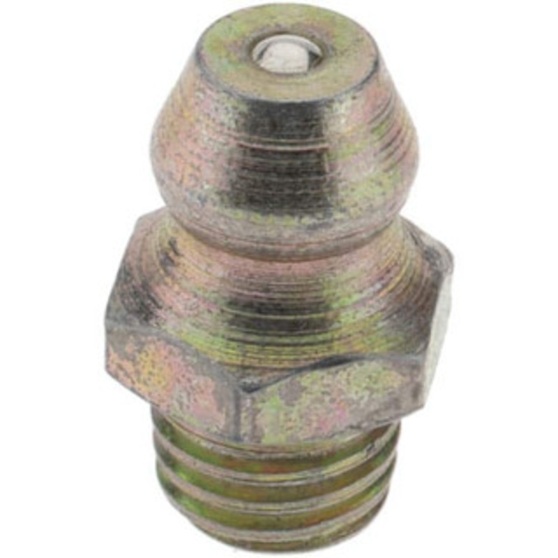 Value Collection Straight Head Angle, 1/4-28 Taper Thread Grease Fitting Zinc Plated Finish BDNA-MP7578 – 61842258