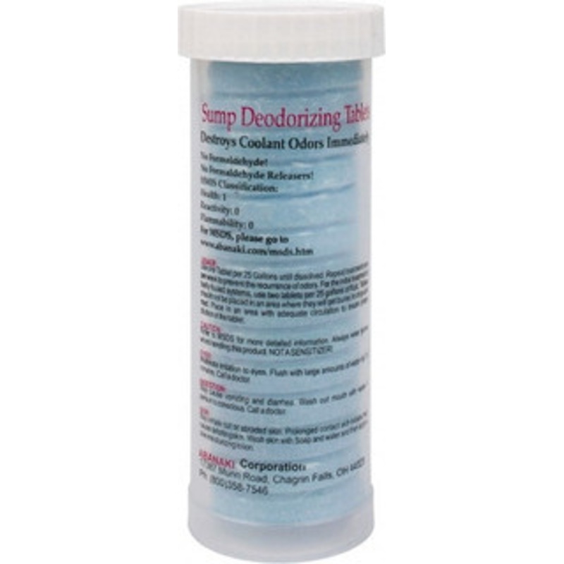 Abanaki 16 oz Tube Deodorizing Tablet 25 Gallon Volume Capacity CSDT – 05651575