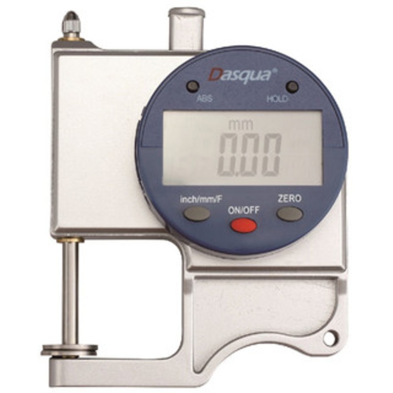 Dasqua 0-25mm/0-1 Digital Thickness Gage – 2140-8110
