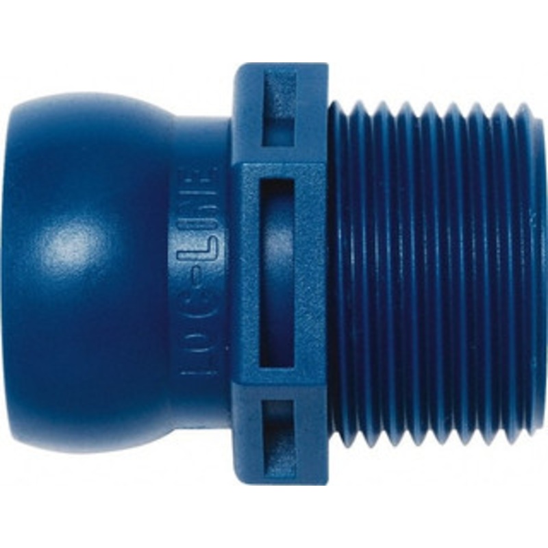 Loc-Line 3/4 Hose ID, Male to Female Coolant Hose Connector 3/4 BSPT, For Loc-Line Modular Hose Systems 69549 – 37313905