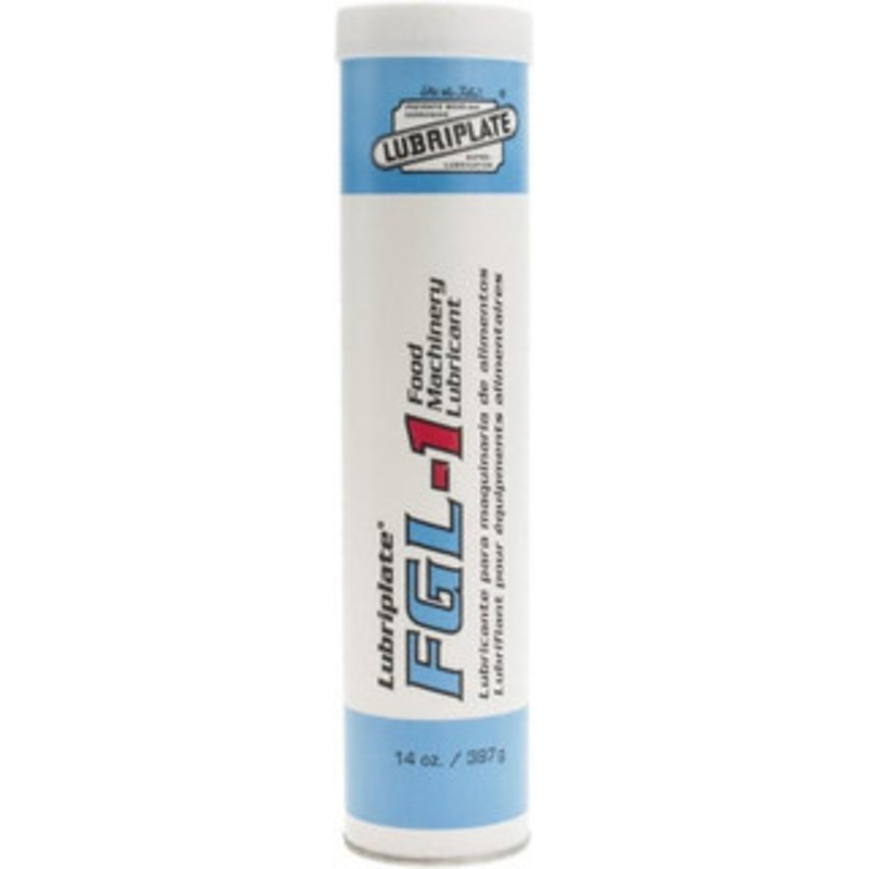 Lubriplate 14.5 oz Cartridge Aluminum General Purpose Grease Food Grade, 360F Max Temp, NLGIG 1, L0231-098 – 01245463
