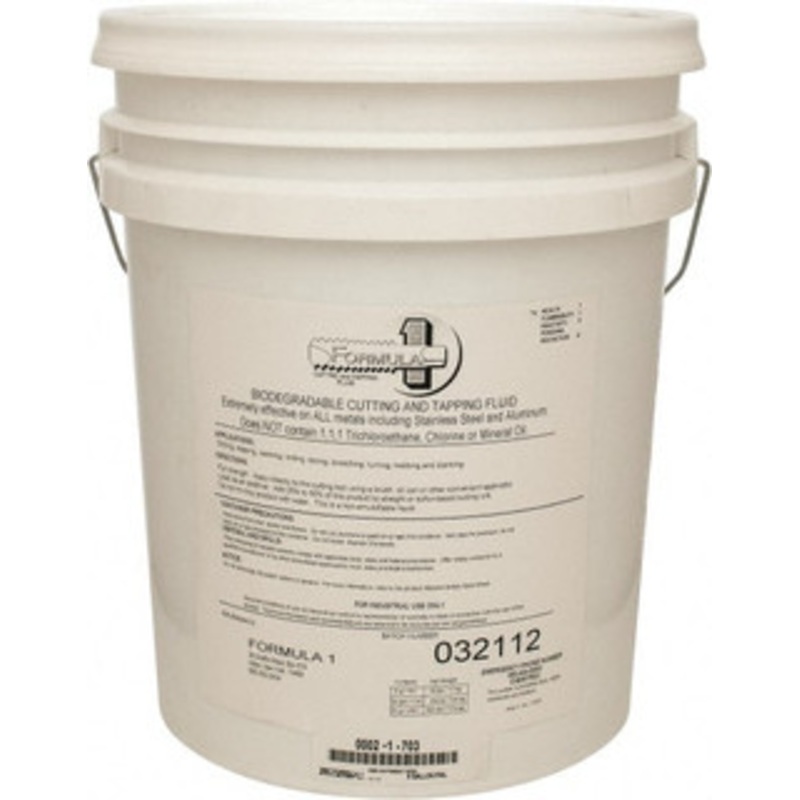 Monroe Fluid Technology 5 Gal Pail Cutting & Tapping Fluid Straight Oil, For Use on Ferrous Metals & Nonferrous Metals 0002-1-703 – 00268664
