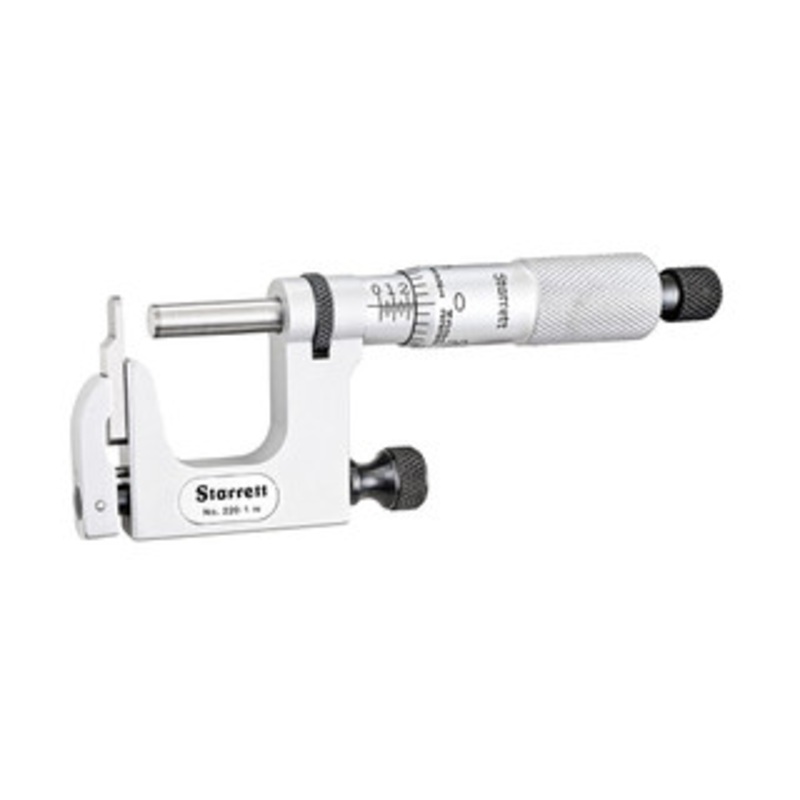 Starrett Mul-T-Anvil Micrometer, 0-1, EDP 66430 – 220XRL-1