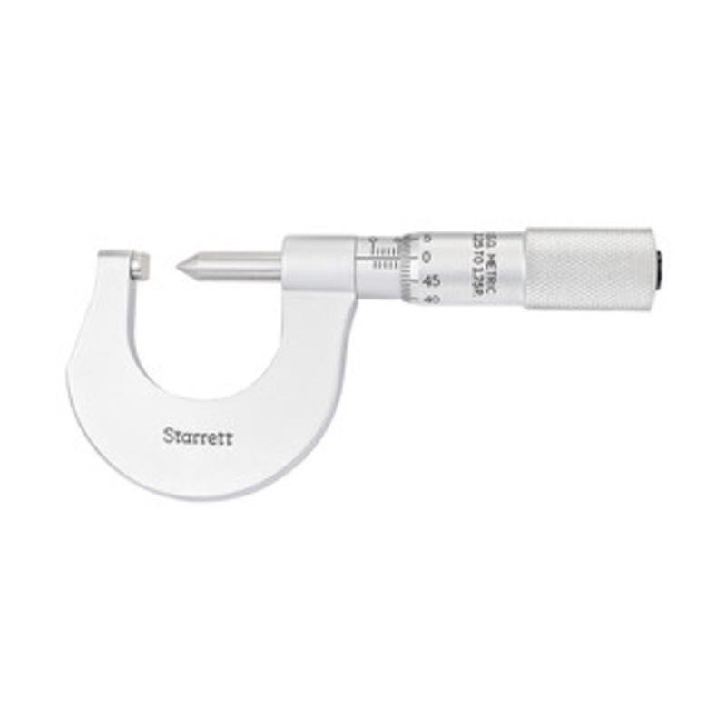 Starrett Screw Thread Micrometer, 0-25mm, EDP 56323 – 575MCP