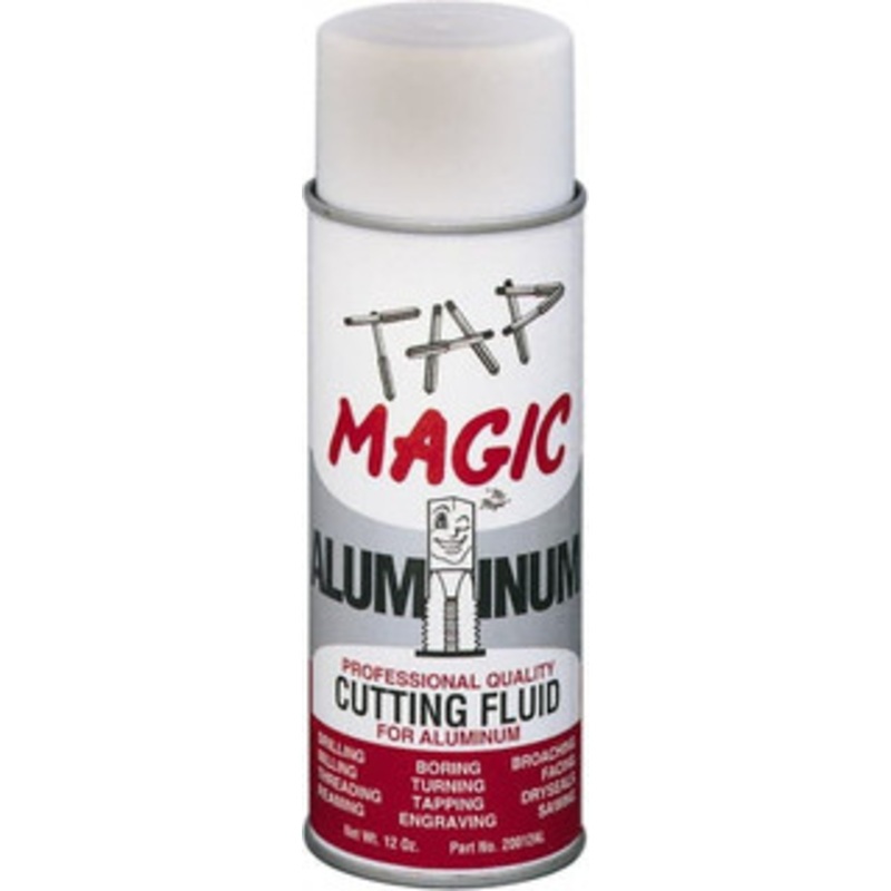 Tap Magic Aluminum 12 oz Aerosol Cutting & Tapping Fluid Semisynthetic, For Use on Other Materials 20012AL – 40987679