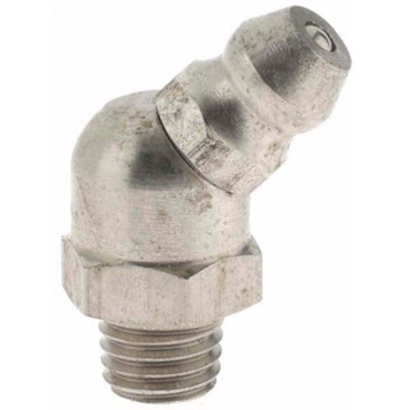 Value Collection 45 Head Angle, 1/4-28 Stainless Steel Standard Grease Fitting BDNA-7662 – 61861969