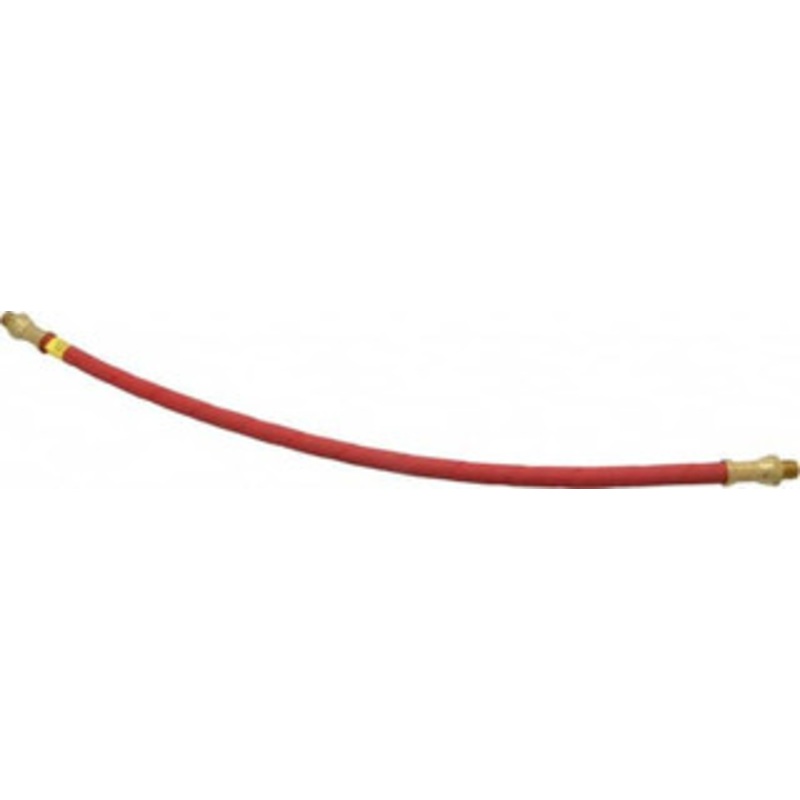 Alemite 18 Long, 4,800 psi Operating Pressure, Elastomeric Grease Gun Hose & Coupler Assembly 1/8 NPTF, 12,000 psi Burst Pressure 317850-1F – 03243771