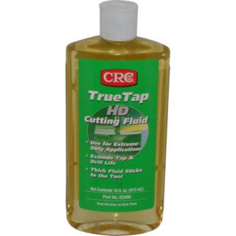CRC TrueTap HD 16 oz Bottle Cutting & Tapping Fluid Straight Oil, For Use on Stainless Steel, Steel, Titanium 1003503 – 09775560