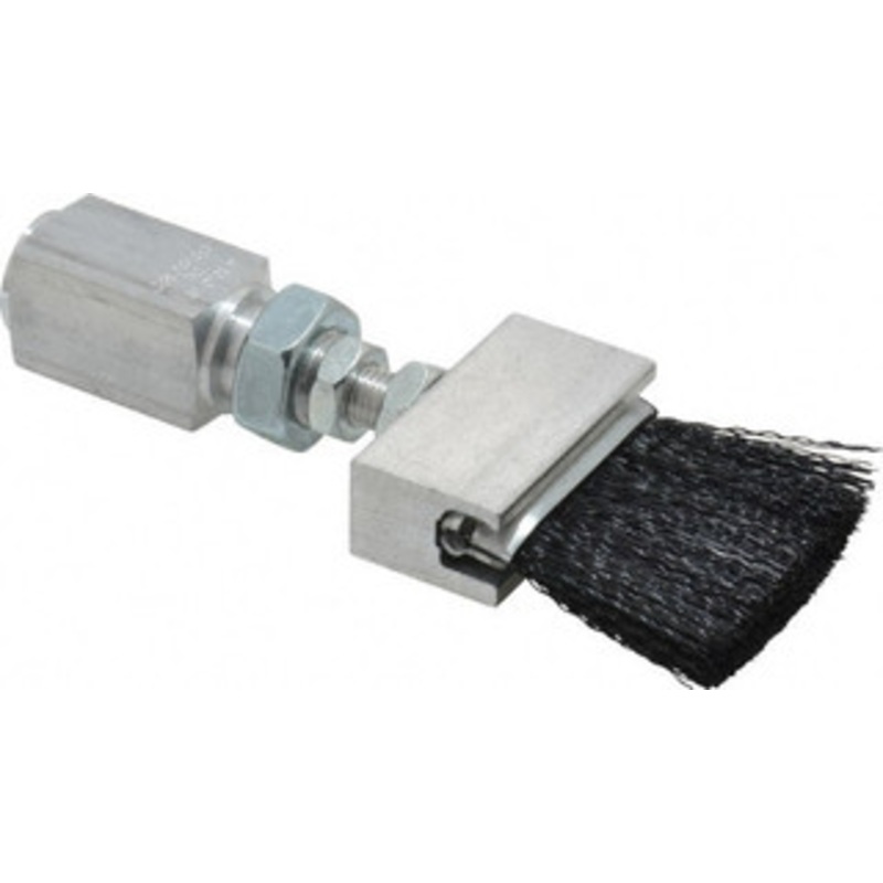 LDI Industries 1-1/2 Long Brush, 1-1/2 Width/Diam, PTF Thread Oil Reservoir Lubrication Brushes 1-5/32 Bristle Length, 250F, 3 Length Under Mounting Thread, Straight Shank SB304-2 – 03241486