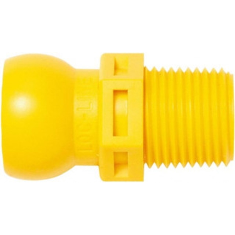 Loc-Line 1/2 Hose ID, Male to Female Coolant Hose Connector 3/8 NPT, For Loc-Line Modular Hose Systems 57864 – 79331856