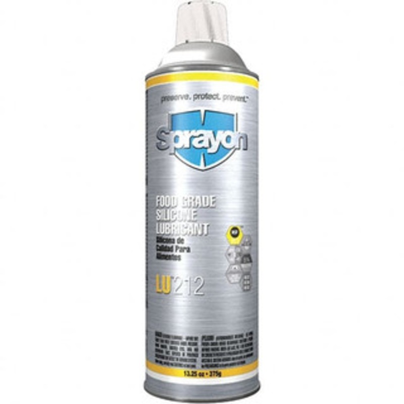 Sprayon 20 oz Aerosol Spray Lubricant Clear, -40F to 450F, Food Grade S00212000 – 53711149