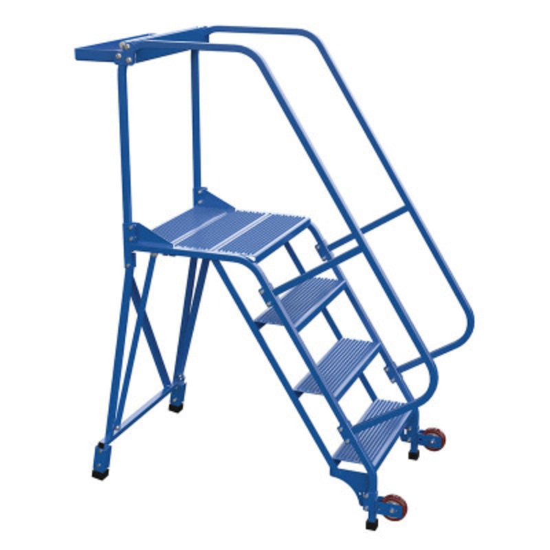 Tip-N-Roll Ladder 58 Deg 4 Straddle Perforated 24in Width, 350lb