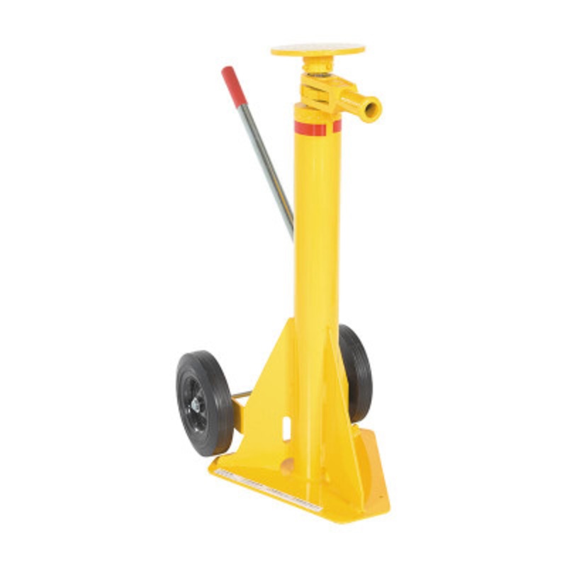 Trailer Stabilizing Ratchet Jack 26-5/8 x 17-5/8 x 39in, 40,000lb