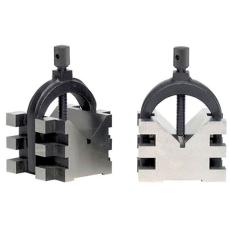 Brown & Sharpe Two V-Block & Two Clamp Set 599-750-2