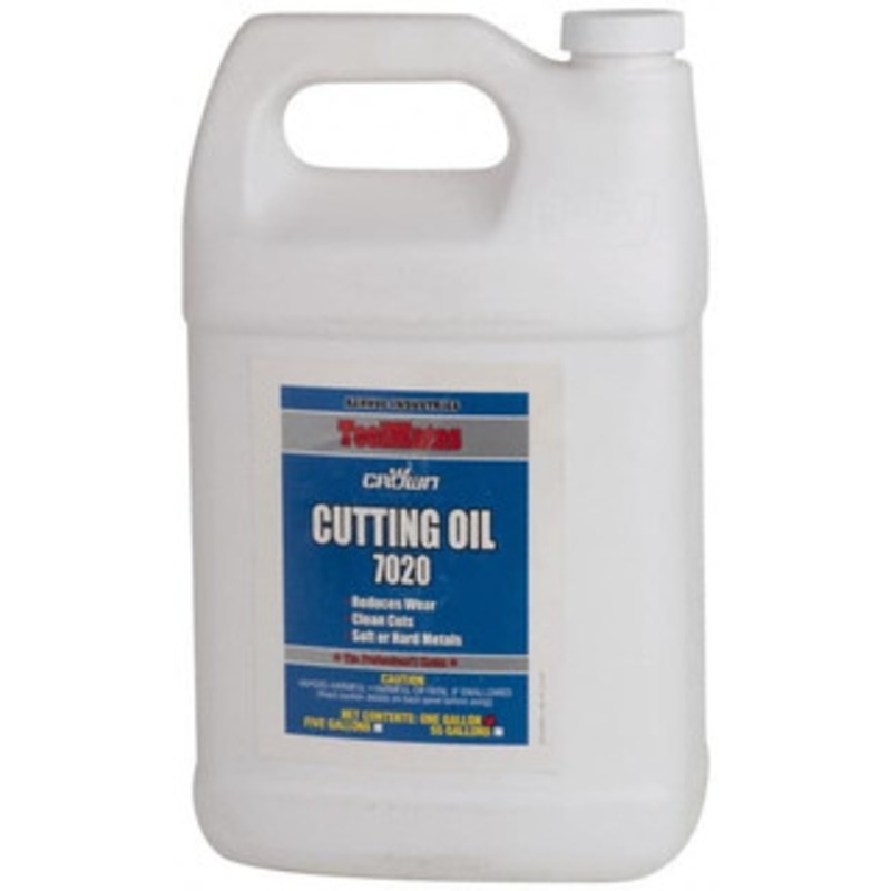 Crown Crown 1 Gal Bottle Cutting Fluid Straight Oil, For Use on Ferrous Metals & Nonferrous Metals 7020G – 00252064