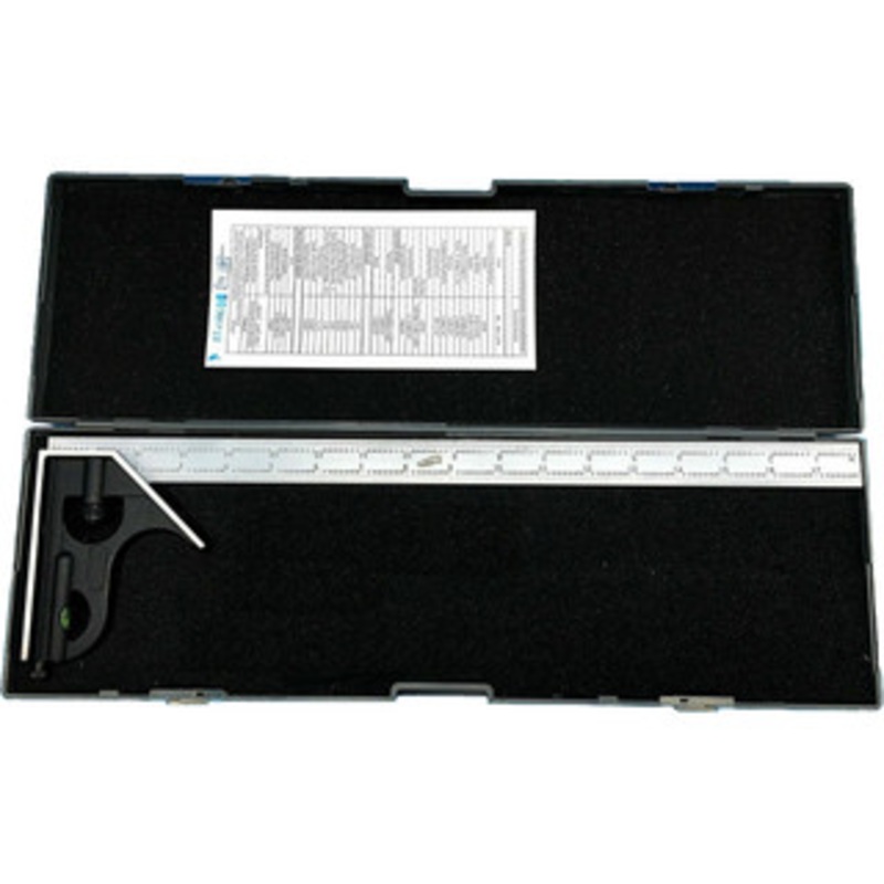 iGaging 18 4R Blade 2 Piece Precision Combination Square Set – 34-218-2