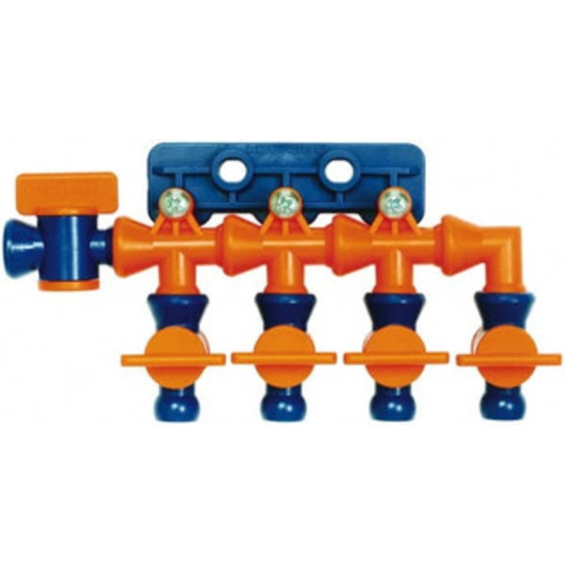 Loc-Line 1/4 Hose Inside Diam, Coolant Hose Manifold For Use with Loc-Line Modular Hose System and Shields, 6 Pieces 21198 – 09776600