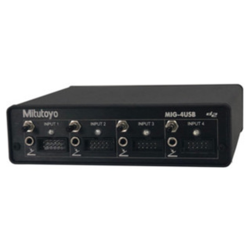 Mitutoyo Digimatic Interface MIG-4 USB 4x Digimatic Input, USB (HID, VCP), Serial D-SUB 9 output – 64AAB639