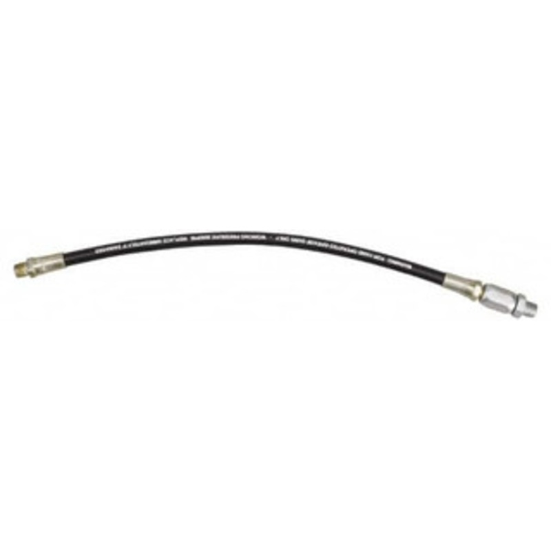 PROLUBE 18 Long, 3,500 psi Operating Pressure, Thermoplastic Grease Gun Hose 1/8 NPT, Includes Swivel, 11,600 psi Burst Pressure GHC-18Y/SW/N – 79173076