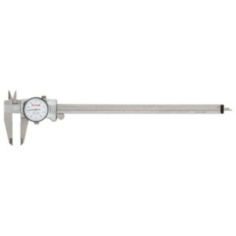 SPI Dial Caliper, Extra Smooth Movement, 0-12, White Dial – 17-991-1