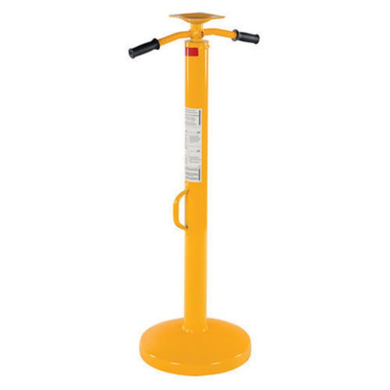 Stabilizing Jack, Round Base, 16-5/8 x 16-5/8 x 44in, 5,000lb
