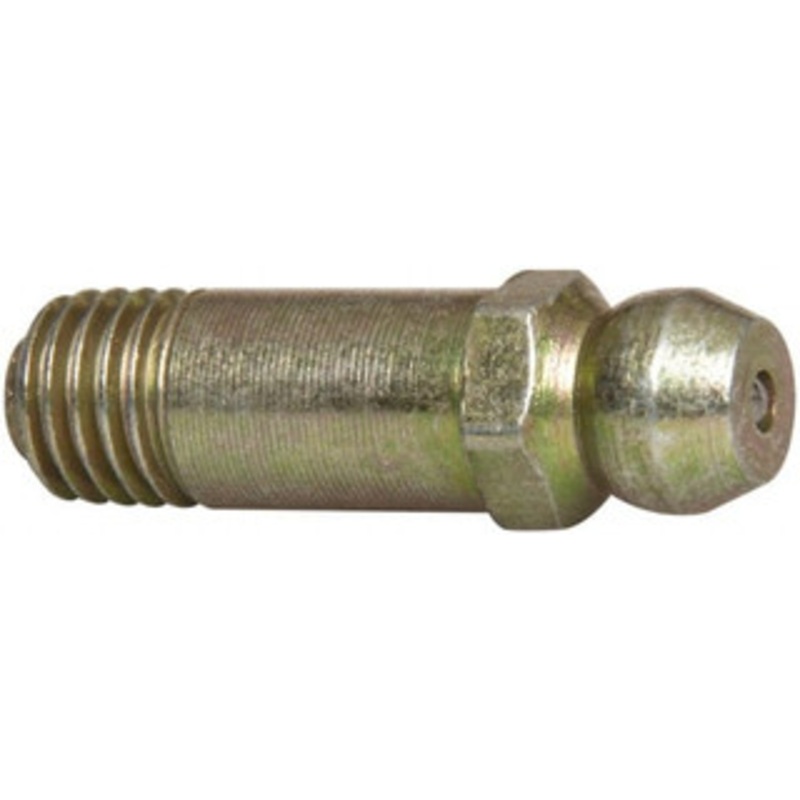 Value Collection Straight Head Angle, 1/4-28 Steel Standard Grease Fitting 7.94mm Hex 89817209 – 89817209