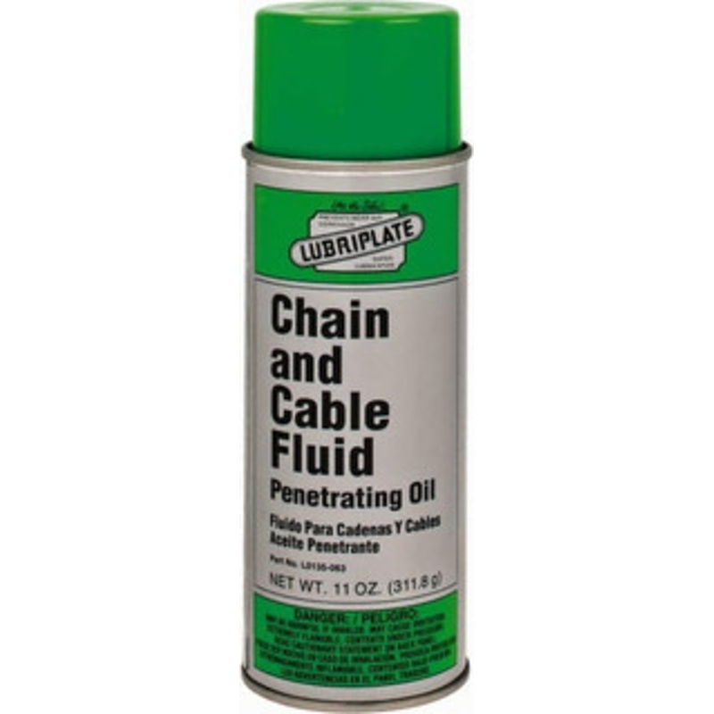 Lubriplate 12 oz Aerosol General Purpose Chain & Cable Lubricant 32 ISO Grade L0135-063 – 00425017