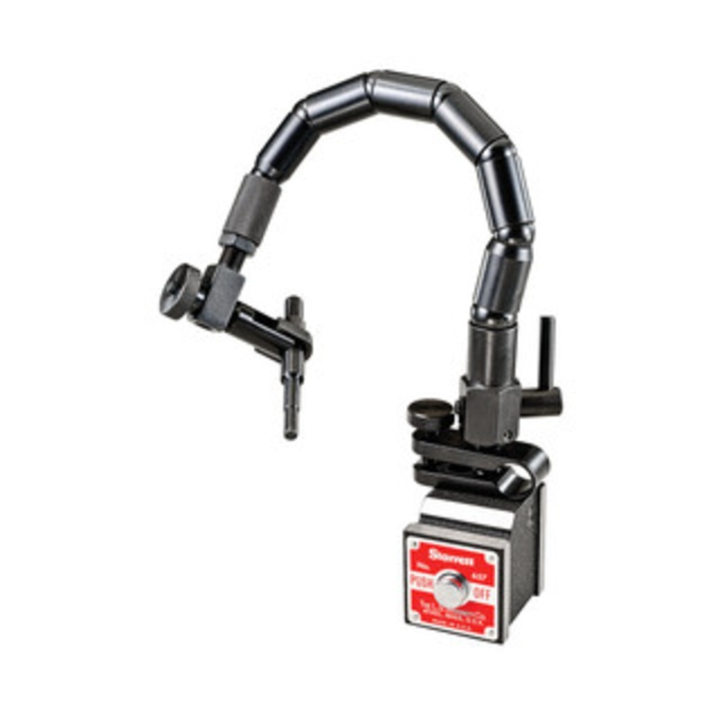 Starrett Magnetic Base with Flex-O-Post Assembly and Fine-Adjustment Attachment, EDP 52761 – 657TW