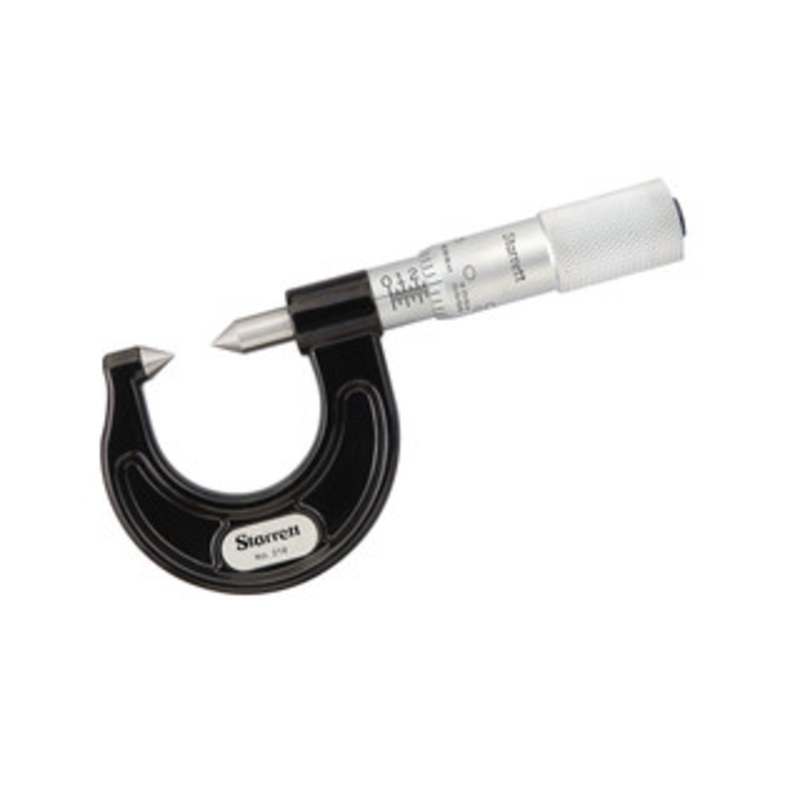 Starrett Screw Thread Comparator Micrometer, 0-7/8, EDP 50731 – 210AP