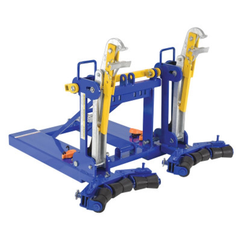 Automatic Eagle Beak 2 Drum with Rollers, 1,000 lb., Blue