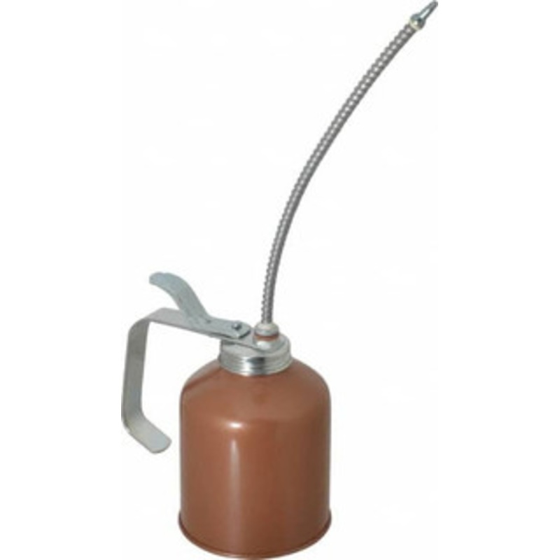 Goldenrod 8 Long Flexible Spout, Lever-Type Oiler Die Cast Zinc Pump, Steel Body, Powder Coated 727 – 06623037