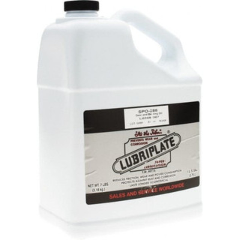 Lubriplate 1 Gal Bottle, Mineral Gear Oil 184 SUS Viscosity at 210F, 3314 SUS Viscosity at 100F, ISO 680 L0248-007 – 00424747