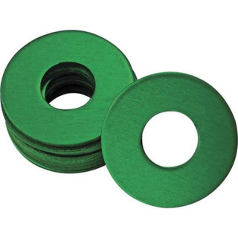 Plews & Edelman 1/4-28 Thread Grease Fitting Washer Green 30-761 – 61483962