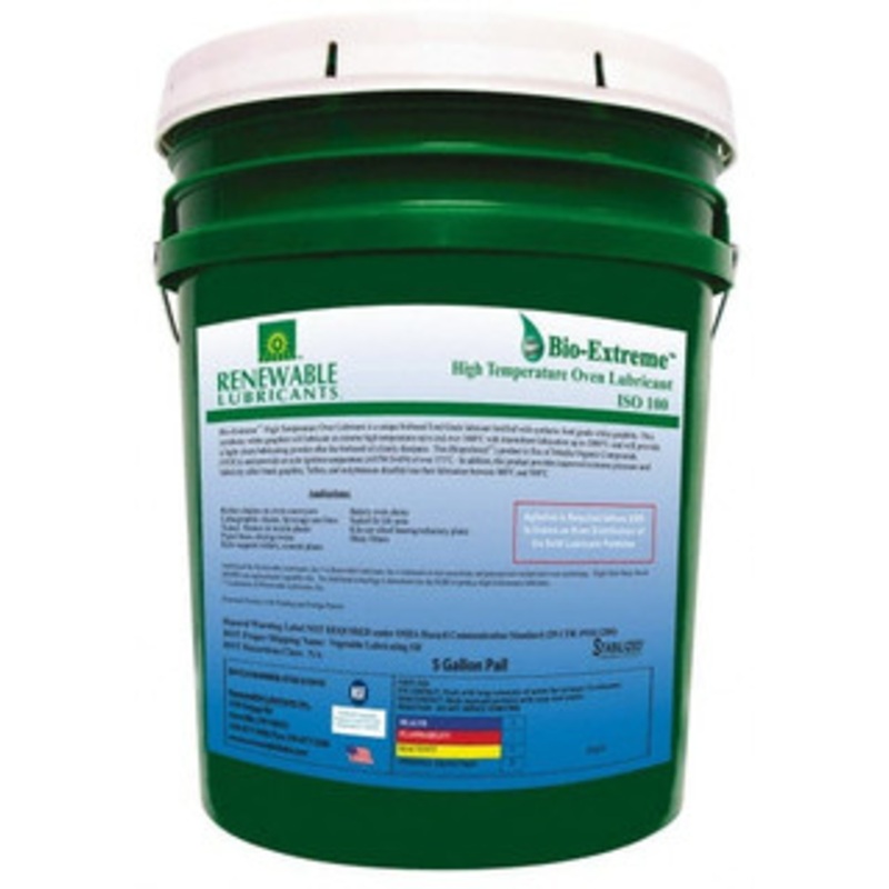 Renewable Lubricants 5 Gal Pail Synthetic/Graphite Lubricant White, -28F to 2,000F, Food Grade 81864 – 40732059