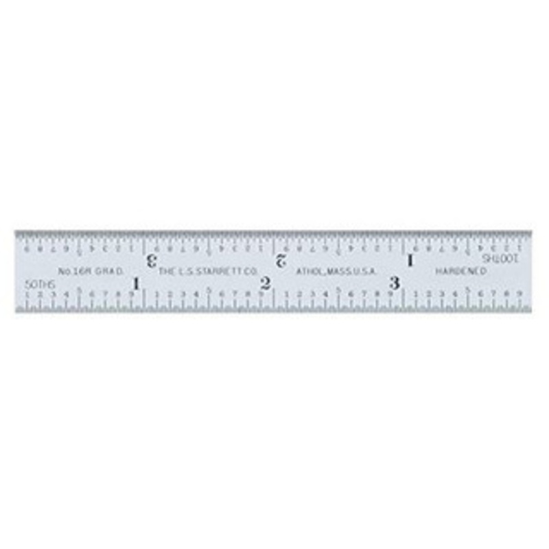 Starrett 4 Junior Combination Square Blade, EDP 50078 – CB4-16R