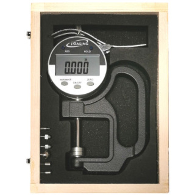 iGaging 1 Digital Thickness Gauge Set – 400-TE18