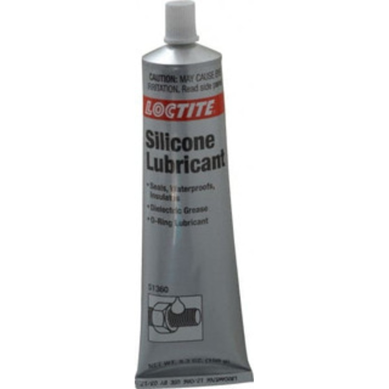 Loctite 5.3 oz Tube Silicone Lubricant Translucent, Food Grade 234317 – 00270298