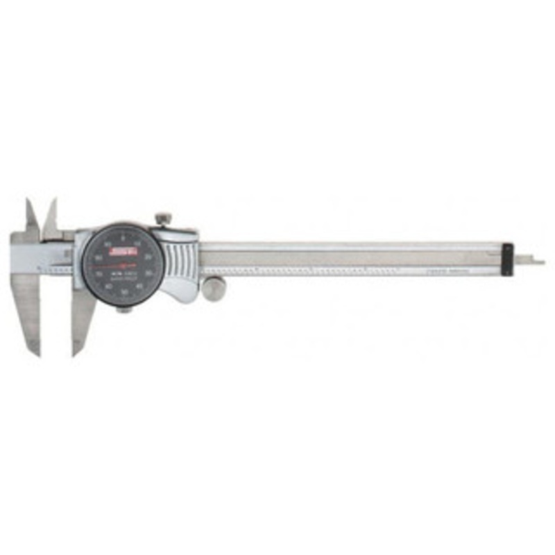 SPI Dial Caliper, Extra Smooth Movement, 0-6, Black Dial – 17-983-8