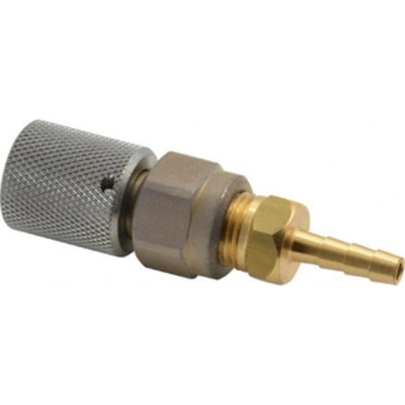 Trico Oil Sample Port & Gauge Adapters, Type: Port Adapter, Material: Carbon Steel, Port Connection: Barb for 1/4 OD Tube, Output Connection: M16x2 36104 – 88145040