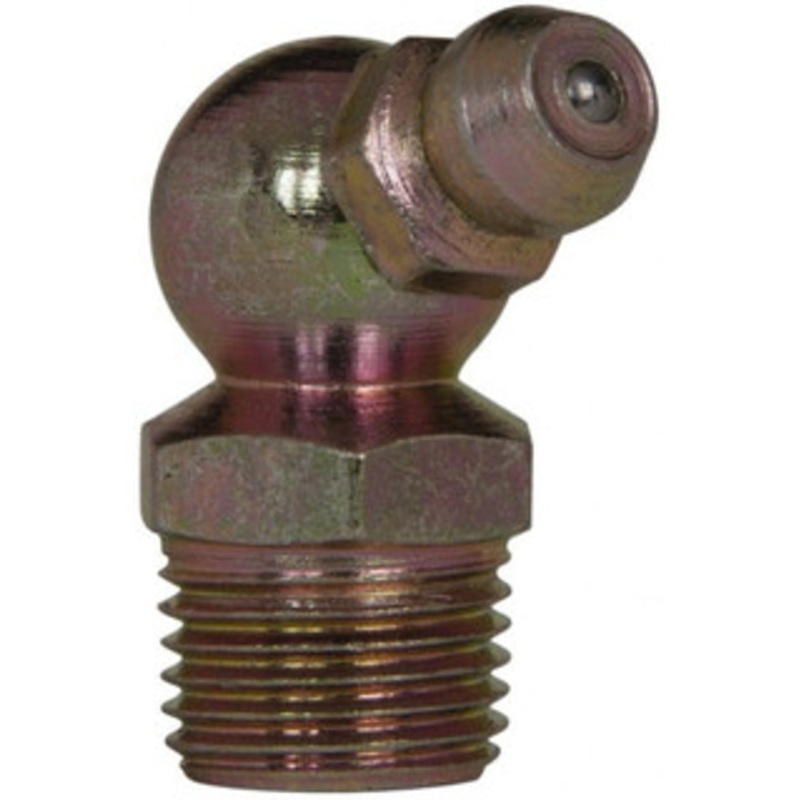 Value Collection 65 Head Angle, 1/8 NPT Steel Standard Grease Fitting 11.11mm Hex 89817167 – 89817167