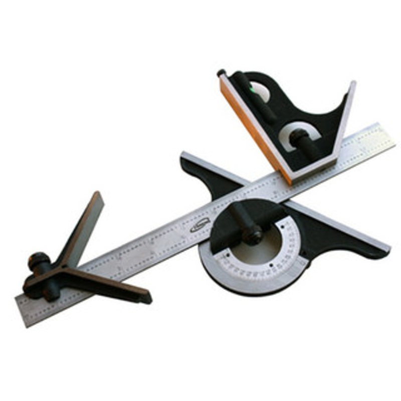 iGaging 18 4R Blade 4 Piece Precision Combination Square Set – 34-218-4
