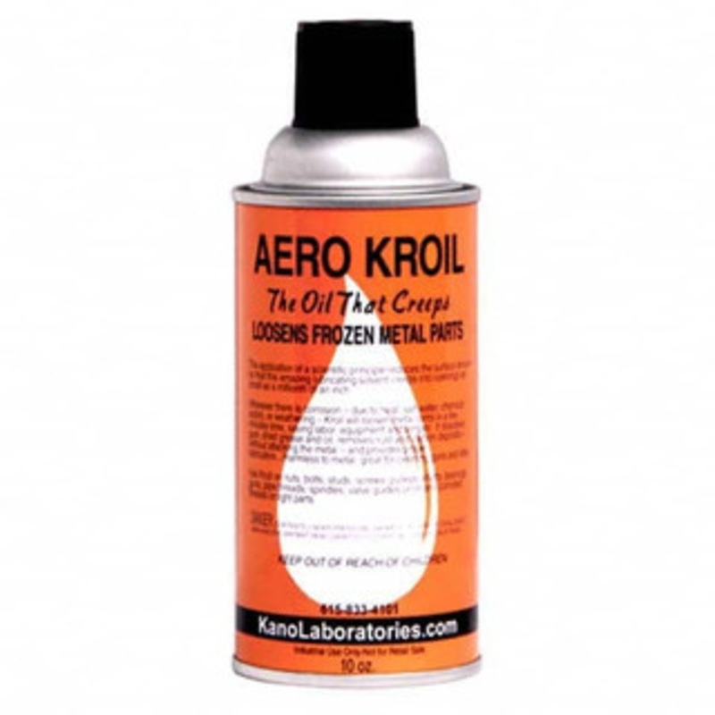 Made in USA 10 oz Aerosol Penetrant Non-Food Grade AEROKROIL 10OZ – 64161276