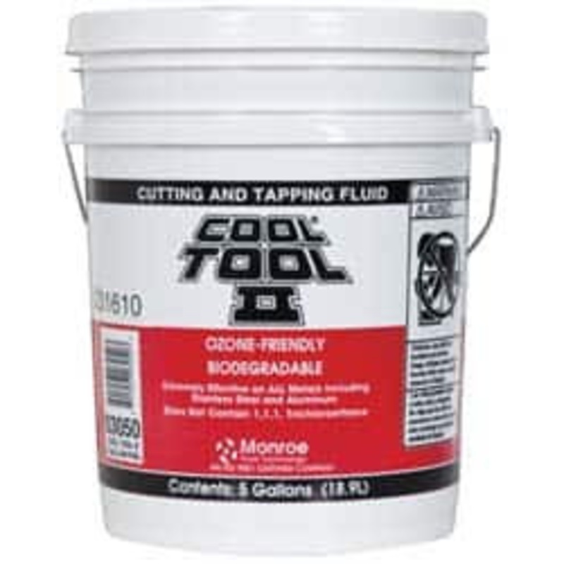 Monroe Fluid Technology Cool Tool II 5 Gal Pail Cutting & Tapping Fluid Straight Oil, For Use on Ferrous Metals & Nonferrous Metals 0003-1-050 – 00268193