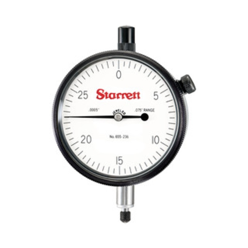 Starrett 655 Series Dial Indicator, EDP 53589 – 655-236J