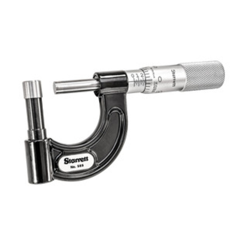 Starrett Tube Micrometer, 0-1, EDP 66439 – 569BXP