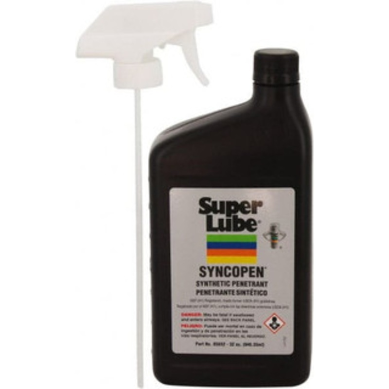 Synco Chemical Super Lube 32 oz Trigger Spray Bottle Synthetic Penetrant 85032 – 05887450