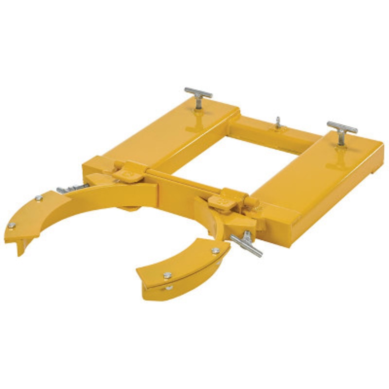 Adjustable Single Drum Gripper 24 x 28 x 8in 1500lb, Yellow